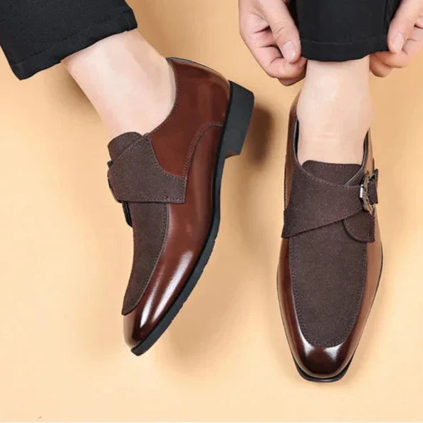 Quentin | Chaussures Business Casual Homme avec Boucle et Style Élégant