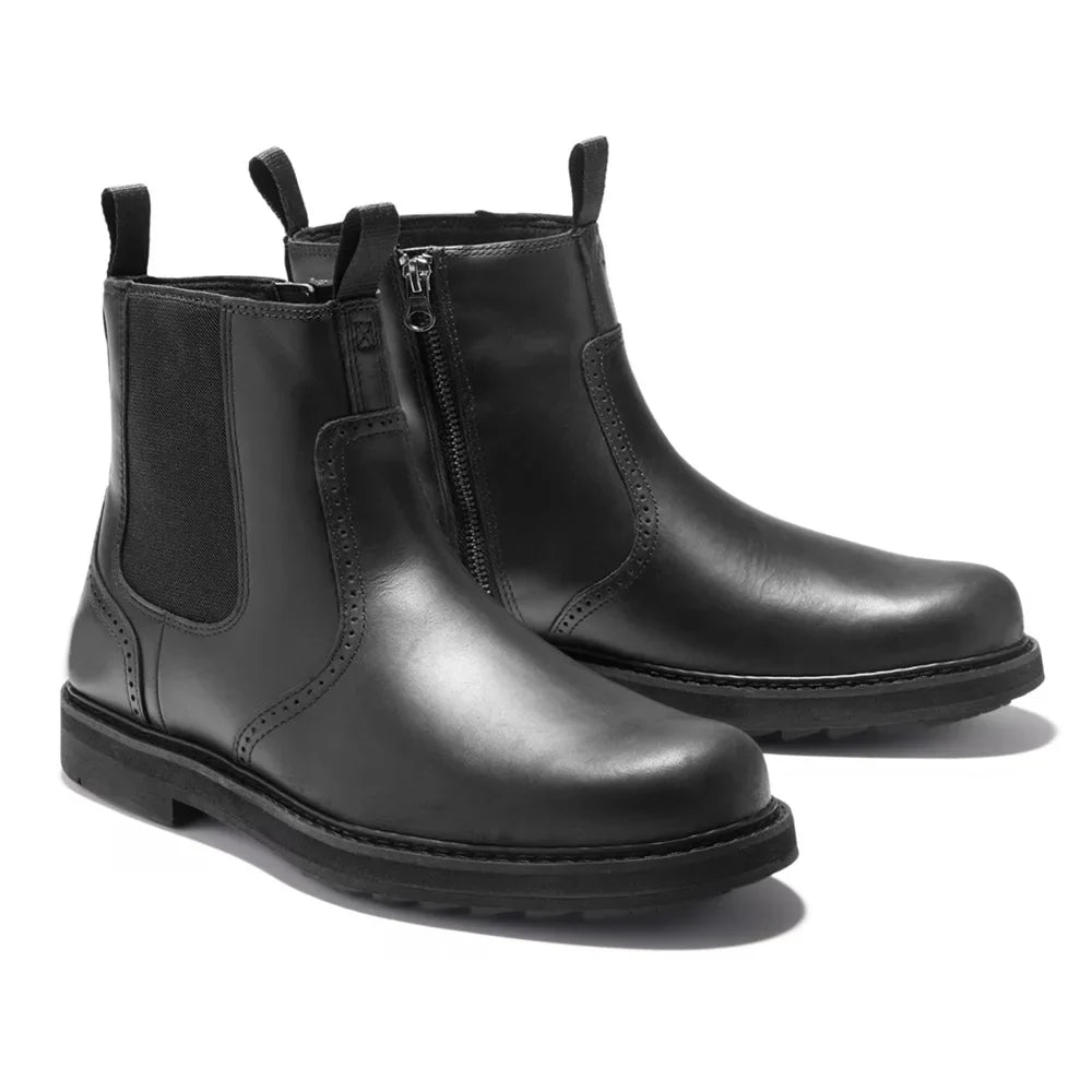 Penrose | Bottines Homme Chelsea avec Fermeture Éclair Latérale et Élastiques, Style Élégant et Confort Intemporel