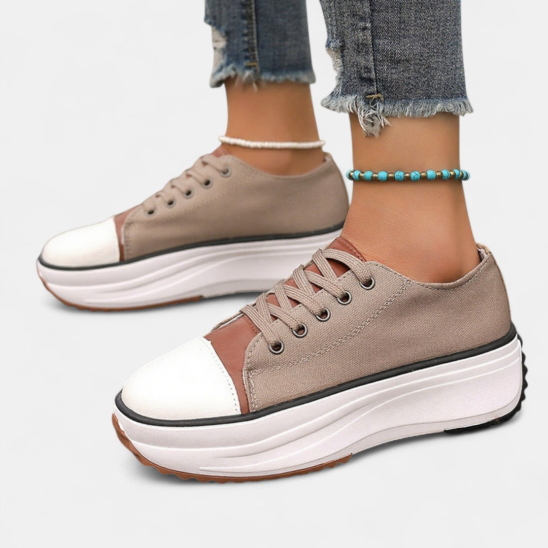 Sneaker Femme Plateau | Style Rétro & Confort Moderne