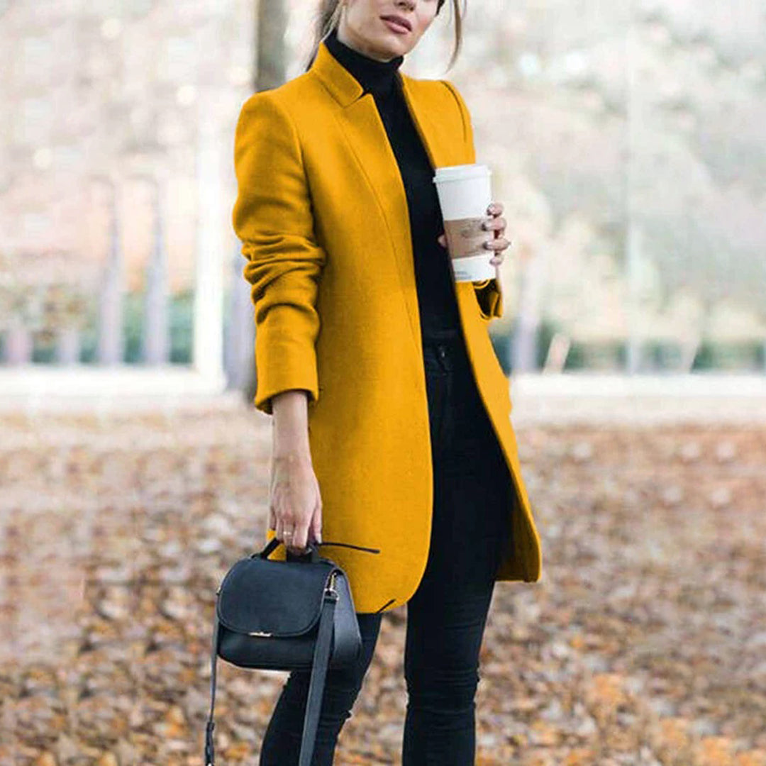 Aurore | Blazer Long Femme Élégant | Style Chic et Moderne