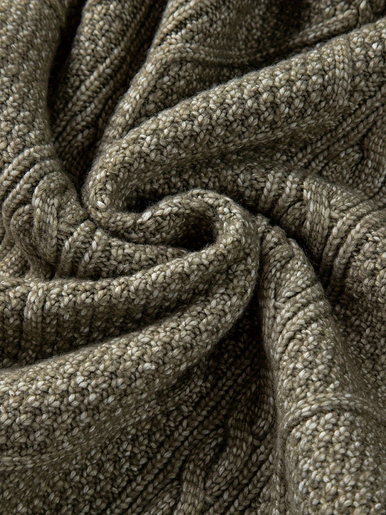 Amarylle | Robe Pull Femme Tricot à Motif Câble, Manches Longues Coupe Ample