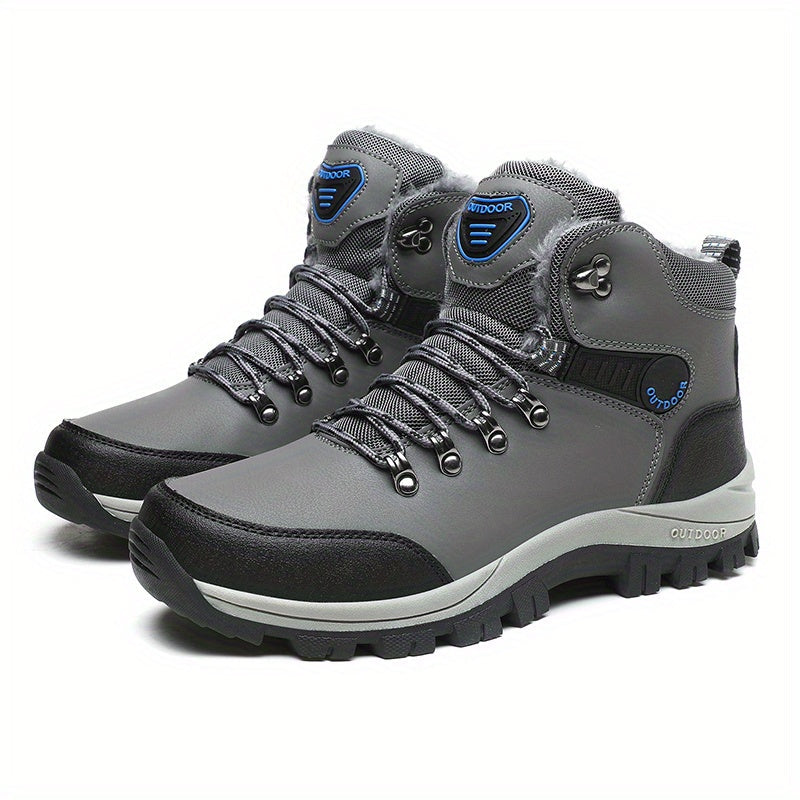 Harlan | Bottes Homme Hiver Outdoor avec Doublure Chaude & Lacets Montants