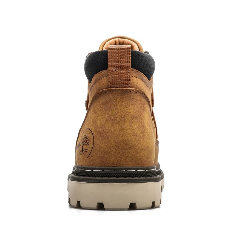 Rivington | Bottines Homme à Lacets Montantes, Semelle Antidérapante Robuste & Col Matelassé Premium