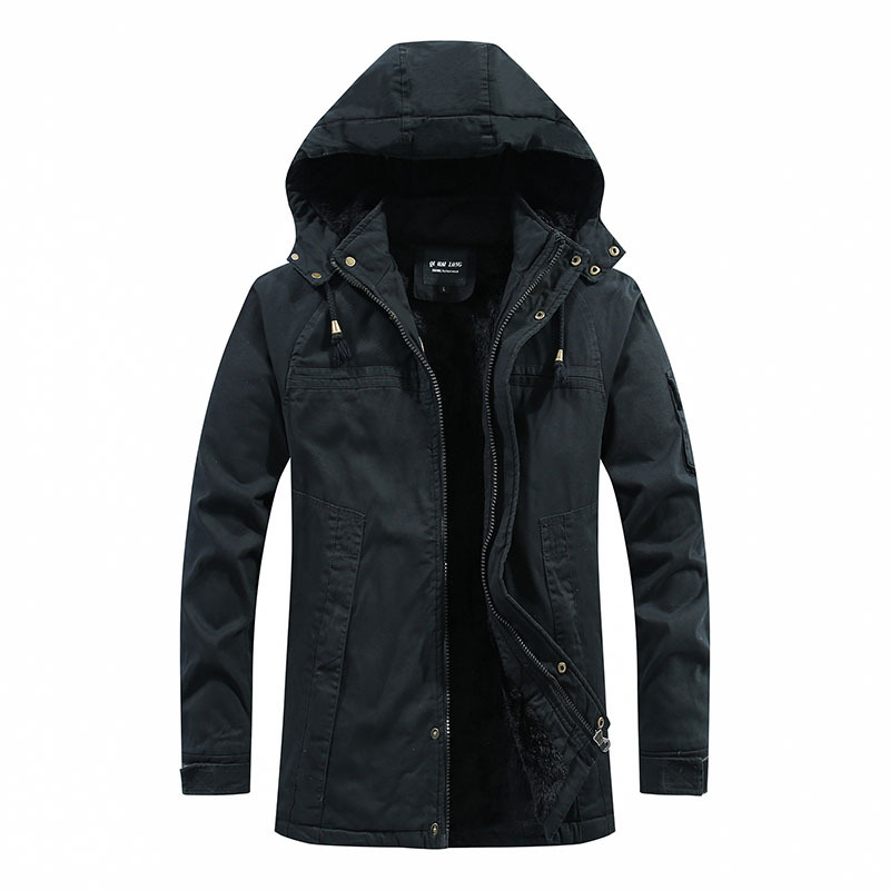 Itharic | Veste Homme Hiver avec Capuche, Doublure Sherpa Chaude, Coupe Relax et Poches Pratiques