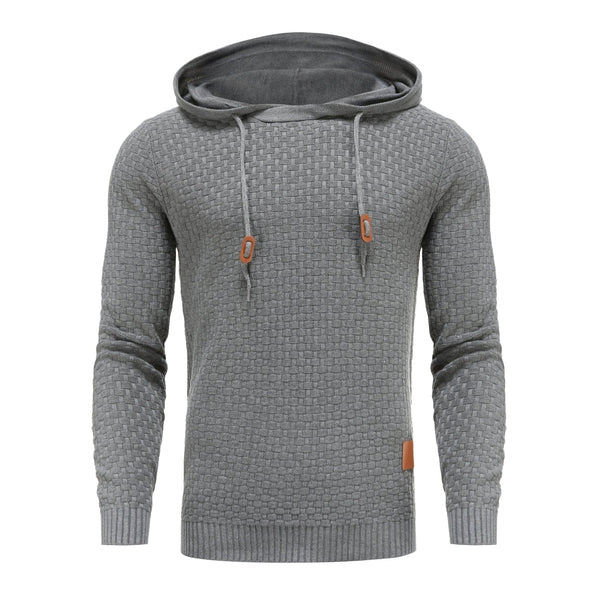 Sweat à Capuche Homme | Tricot Structuré | Style Urbain et Confort