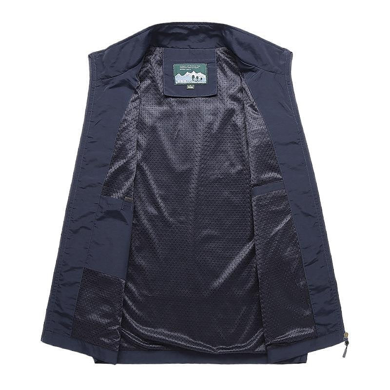 Orson | Gilet Homme Outdoor Sans Manches avec Poches, Respirant & Séchage Rapide