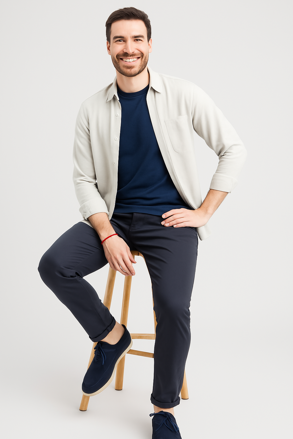 Troy | Mocassins Business Homme Élégants - Chaussures Casual en Cuir Stables pour le Travail et les Loisirs