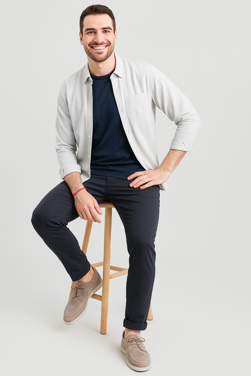 Troy | Mocassins Business Homme Élégants - Chaussures Casual en Cuir Stables pour le Travail et les Loisirs