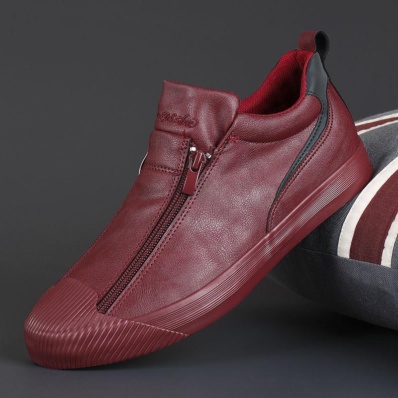 Gareth | Baskets Zippées Homme Stylées à Semelle Ergonomique Confort Total