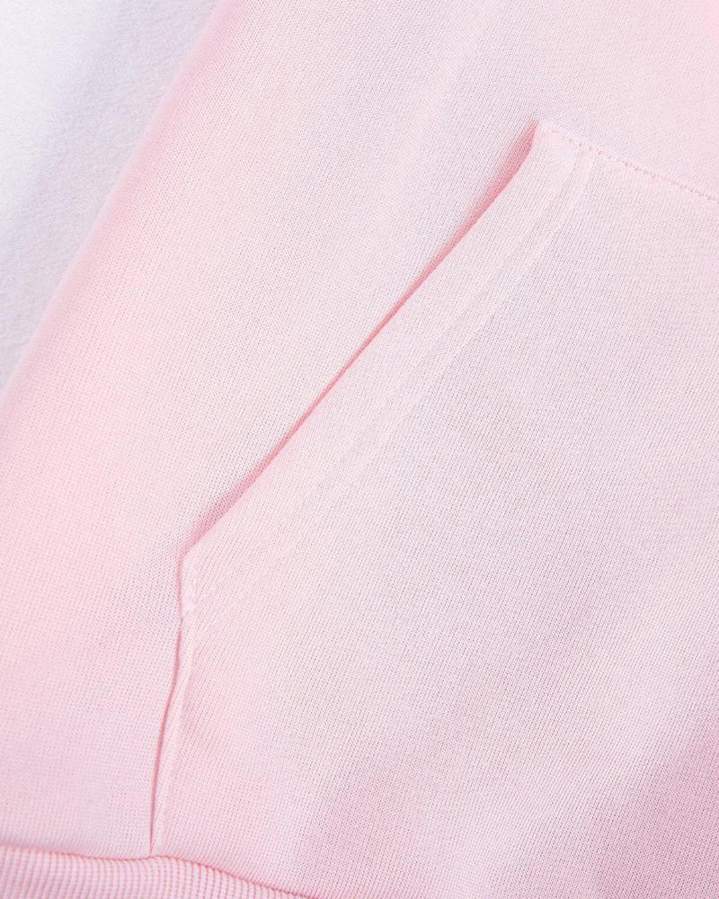Bleuette | Hoodie Rose Confortable à Capuche avec Poches Kangourou pour Femmes