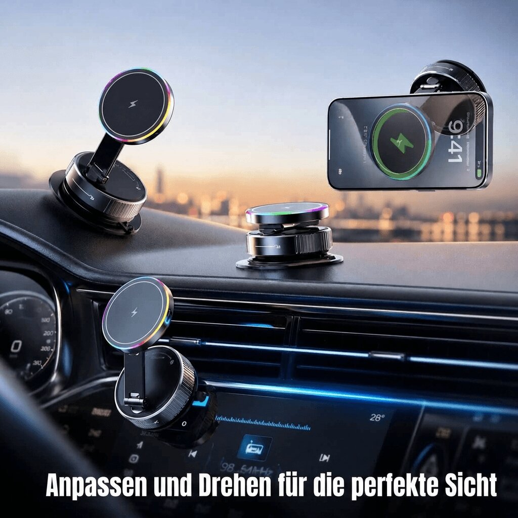 MagniDrive™ | MagSafe-Autohalterung mit 15-W-Wireless-Charging