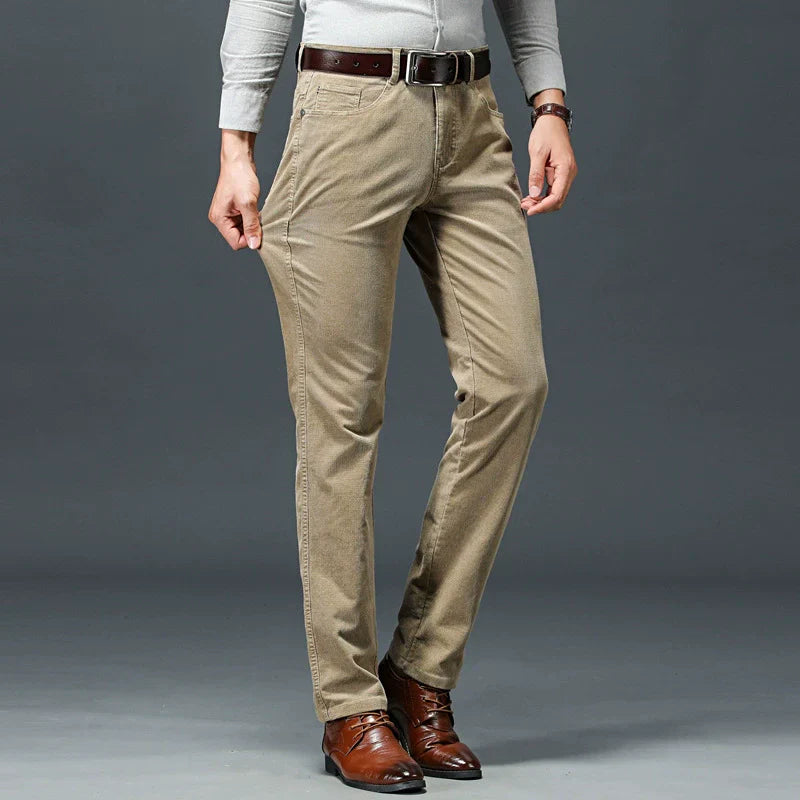 Ashcombe | Pantalon Homme Slim Fit Stretch Style Classique Look Élégant