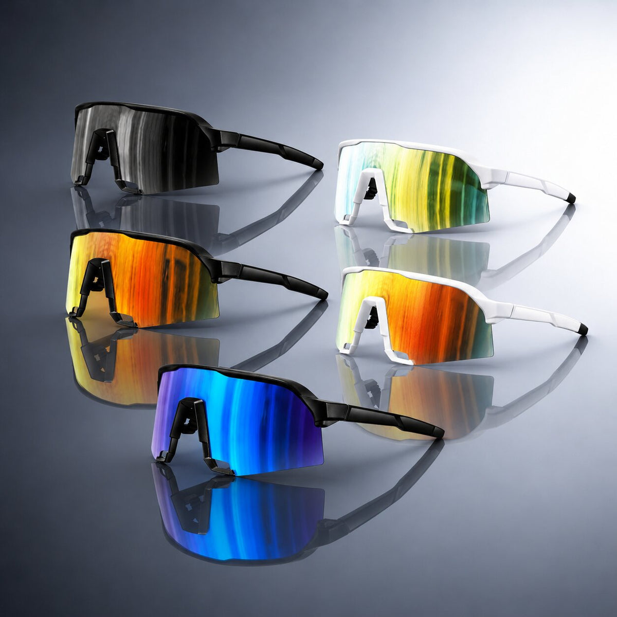 SportVeyra™ | Unisex-Sportsonnenbrille mit UV-Schutz und Vollrand