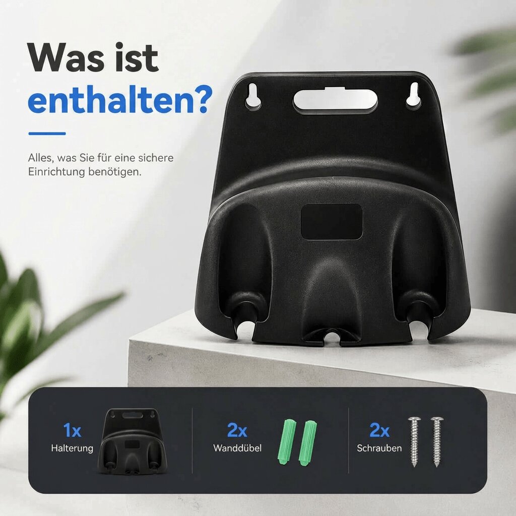 GartenOrdia™ | Wandhalterung für Gartenschläuche – Platzsparend und Praktisch