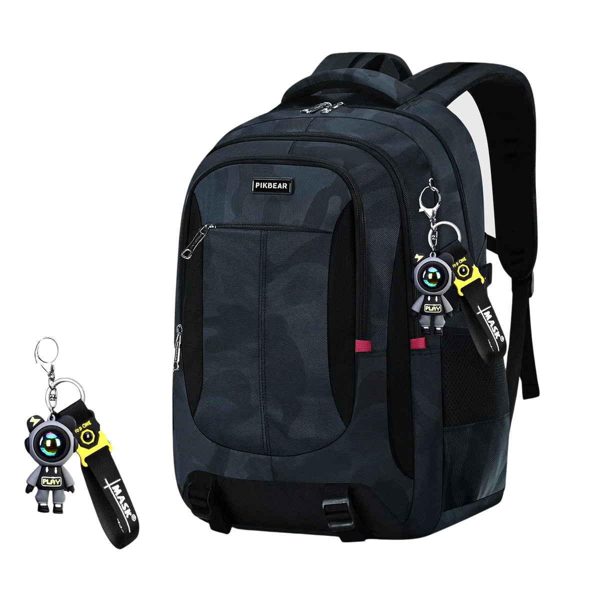 CampusPack™ | Schulrucksack mit Laptopfach, mehreren Fächern und Schlüsselanhänger