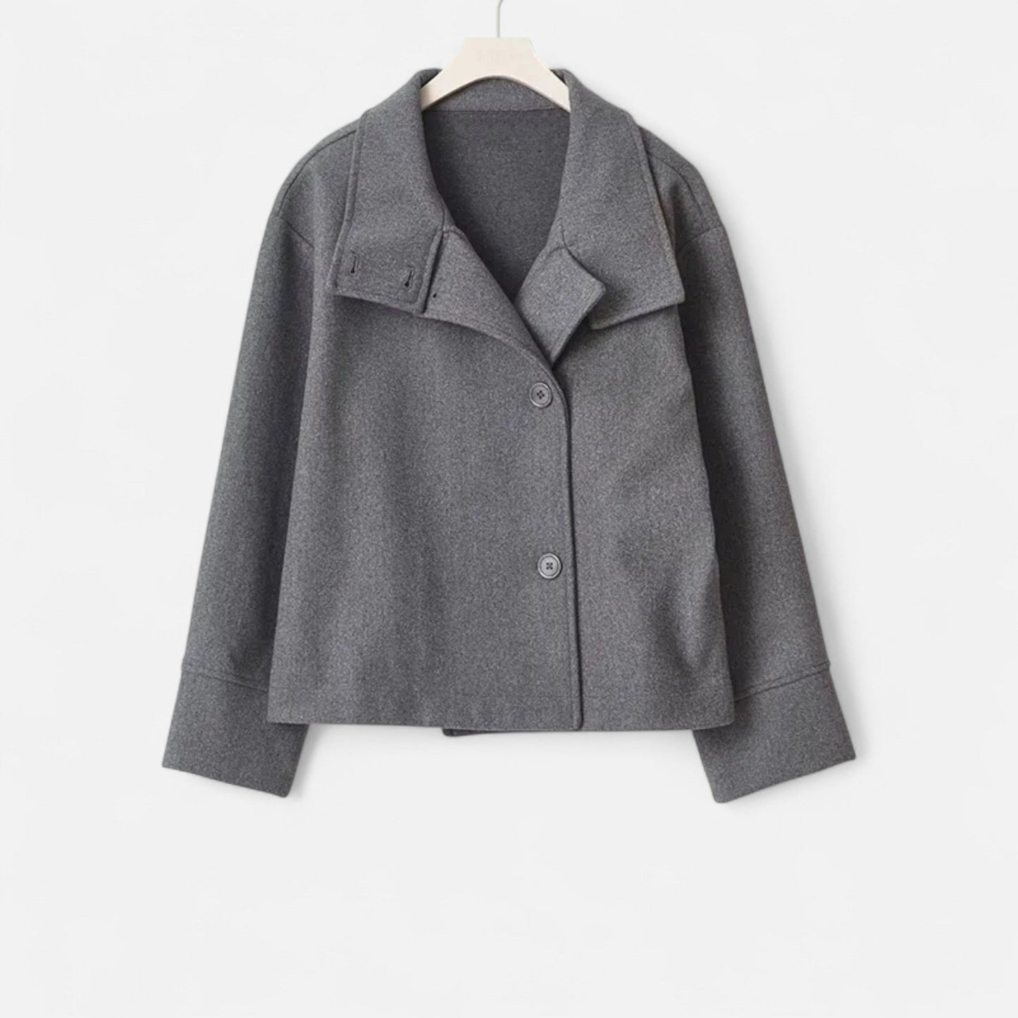 Veste Courte Femme Élégante avec Col Montant – Chic, Moderne & Polyvalente