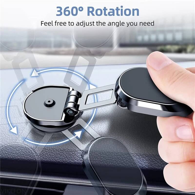 MagHold™ | Faltbare magnetische Auto-Handyhalterung mit 360°-Drehfunktion