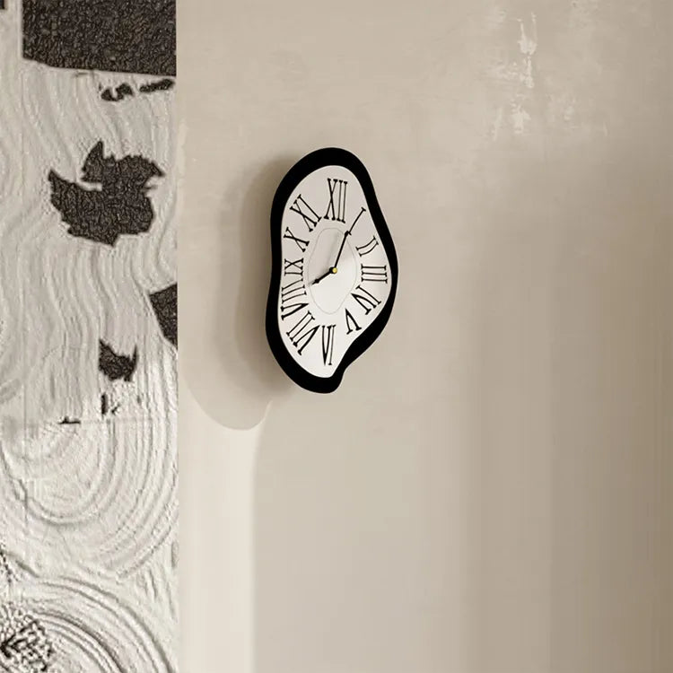 QuietRoman™ | Geräuschlose Wanduhr mit römischen Ziffern – Modernes Acryl-Design