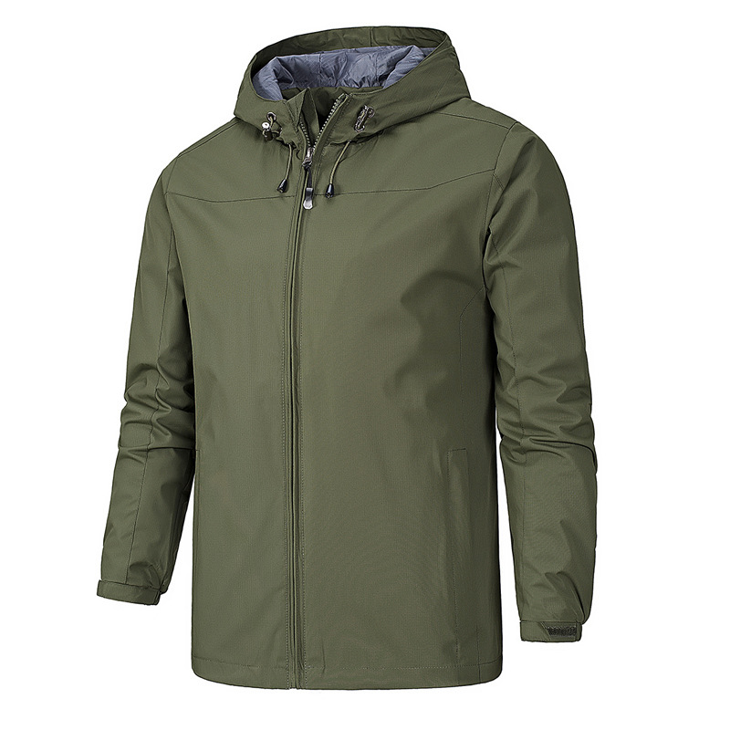 Kendrick | Veste de Pluie Homme Légère | Imperméable Respirante à Fermeture Zippée