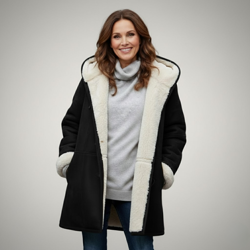 Manteau d’Hiver Femme avec Doublure Polaire Douce | Chaud, Élégant et Confortable