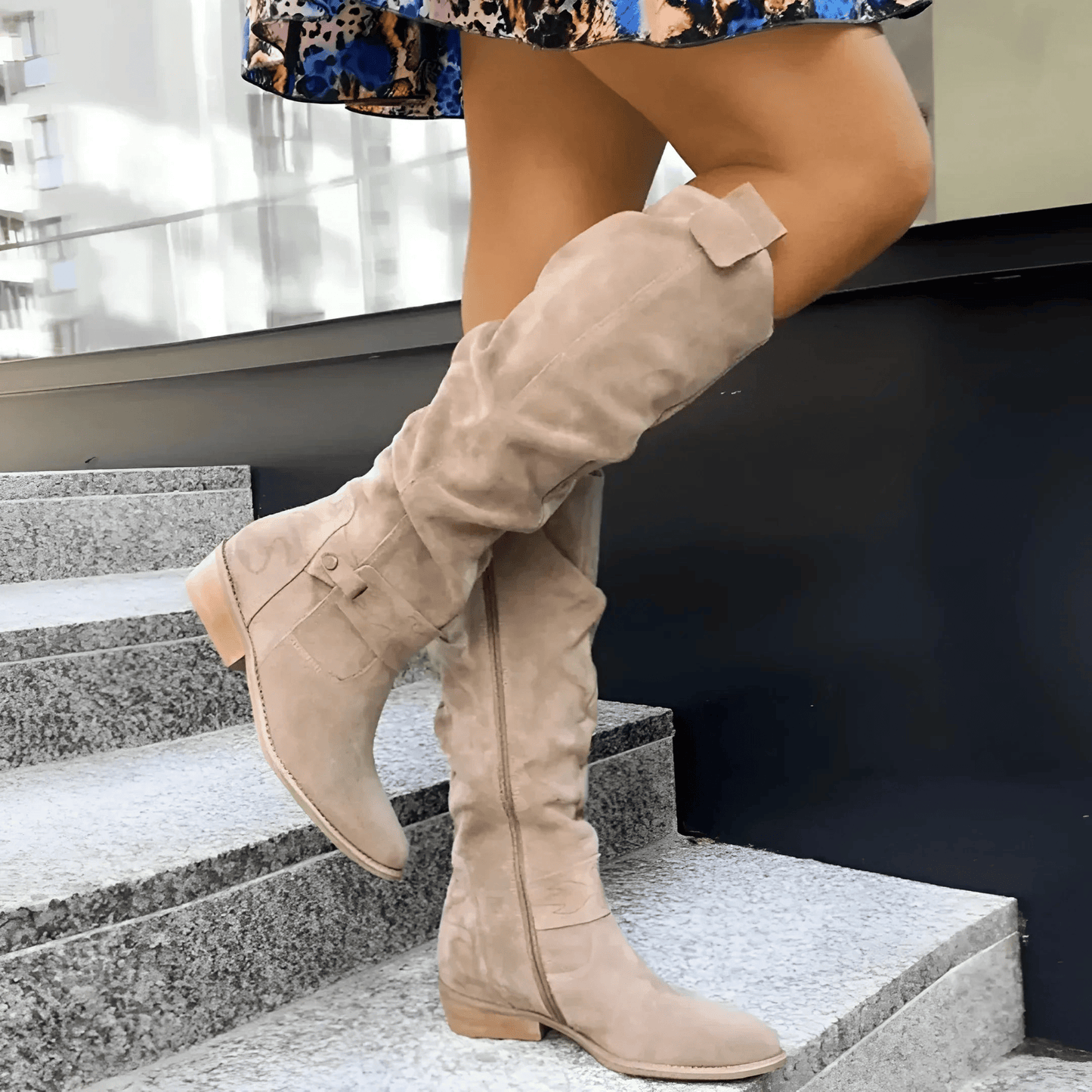 Bottes Classiques Femme | Tige Large et Confort Optimal