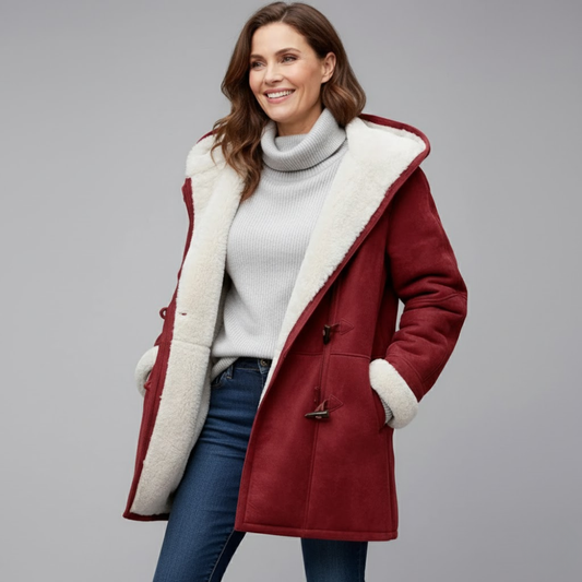 Manteau d’Hiver Femme avec Doublure Polaire Douce | Chaud, Élégant et Confortable