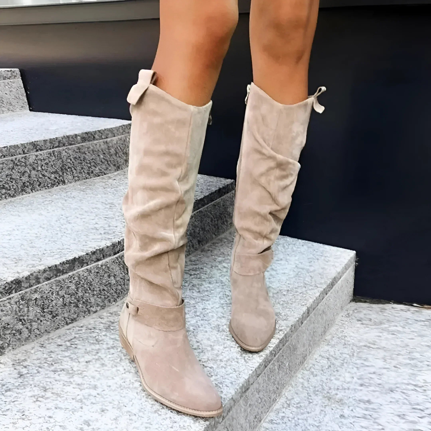 Bottes Classiques Femme | Tige Large et Confort Optimal