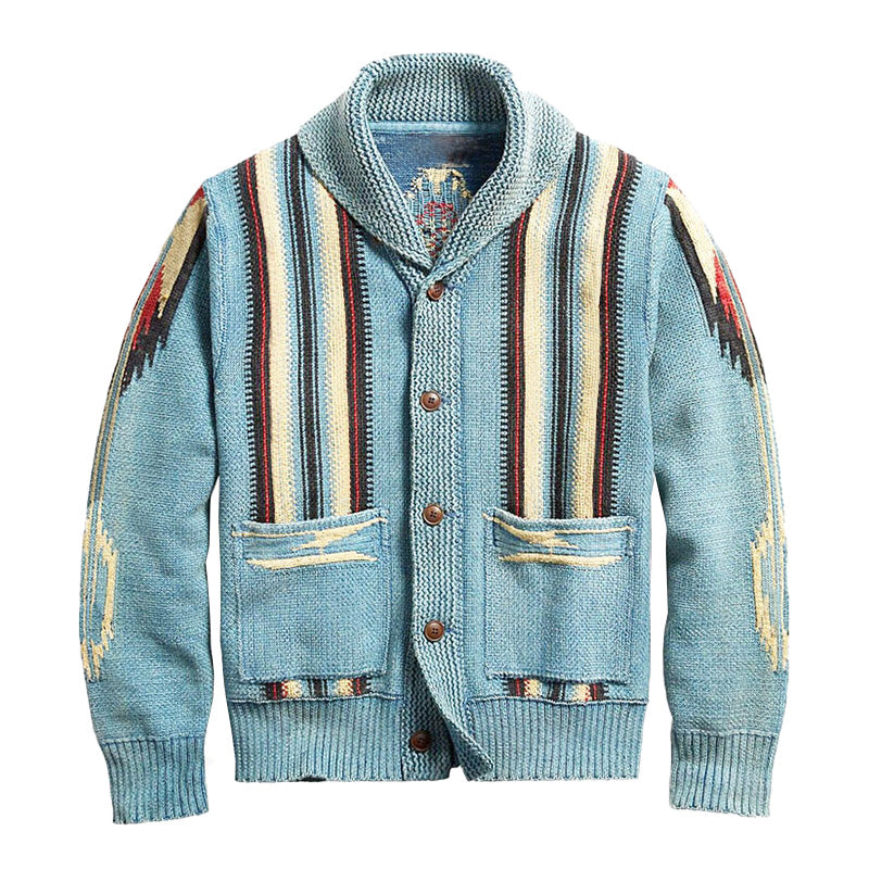Cardigan Vintage Homme | Élégance Rustique et Style Authentique