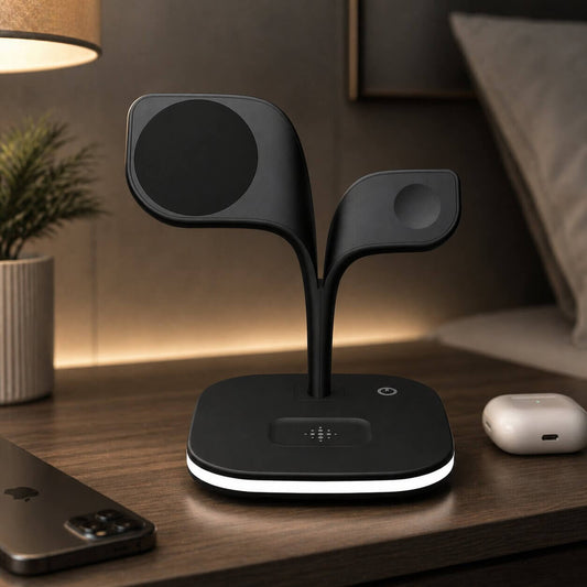 MagniNest™ | 3-in-1-MagSafe-Ladestation für iPhone, Apple Watch und AirPods