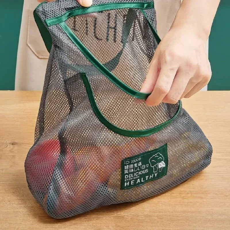 FreshMesh™ | Wiederverwendbare Netz-Hängebeutel für Obst und Gemüse