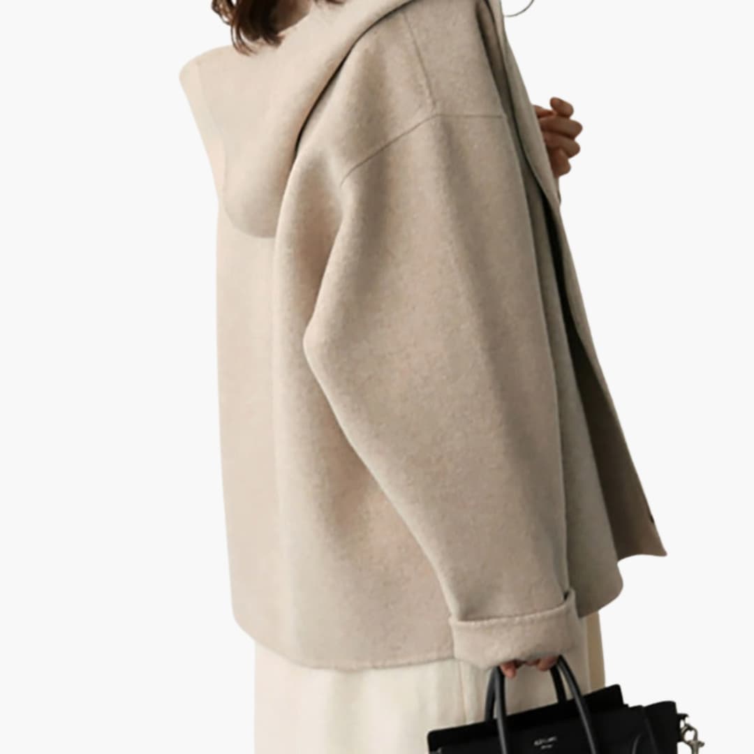 Veste à Capuche Femme | Jacket Légère avec Fermeture Éclair et Poches Latérales