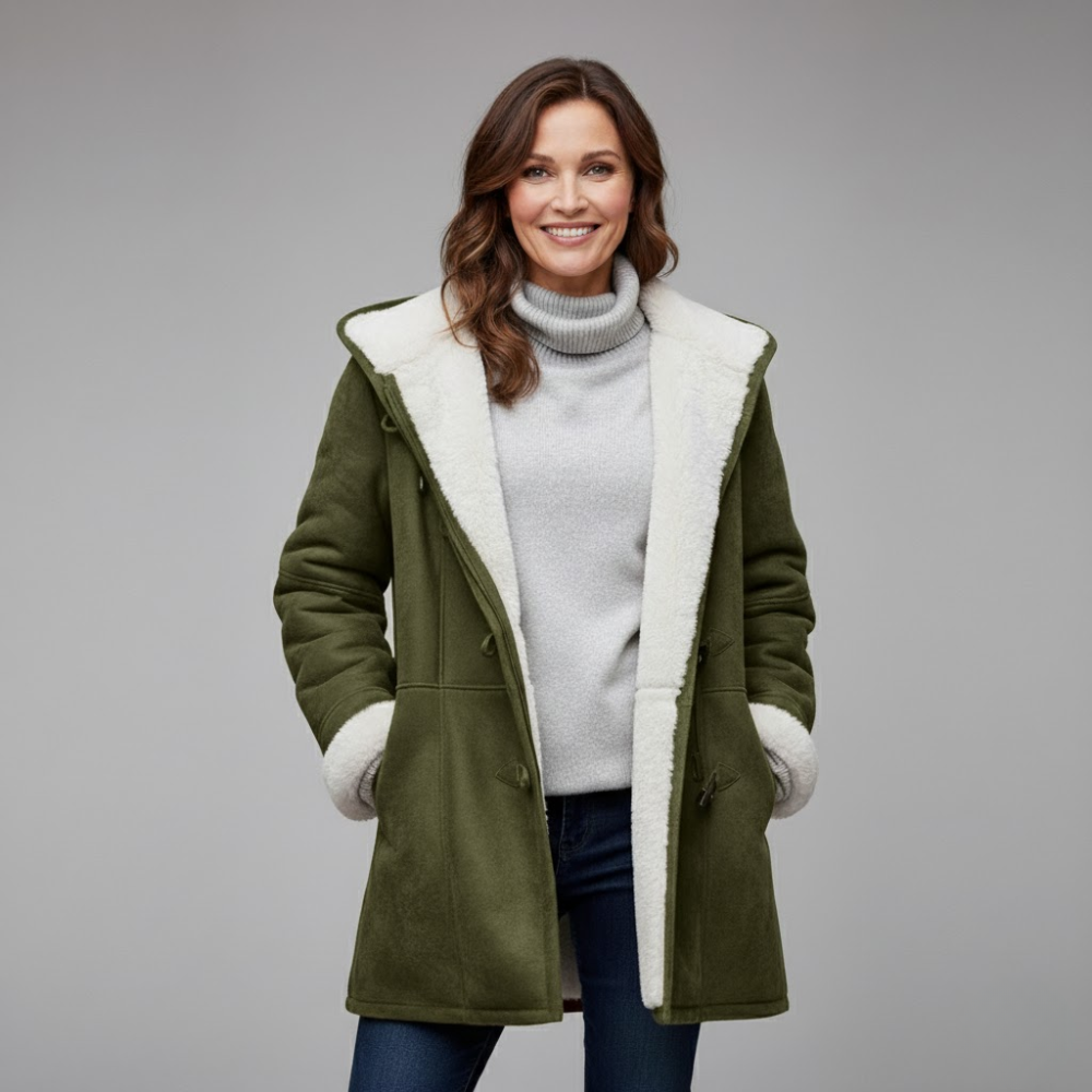 Manteau d’Hiver Femme avec Doublure Polaire Douce | Chaud, Élégant et Confortable