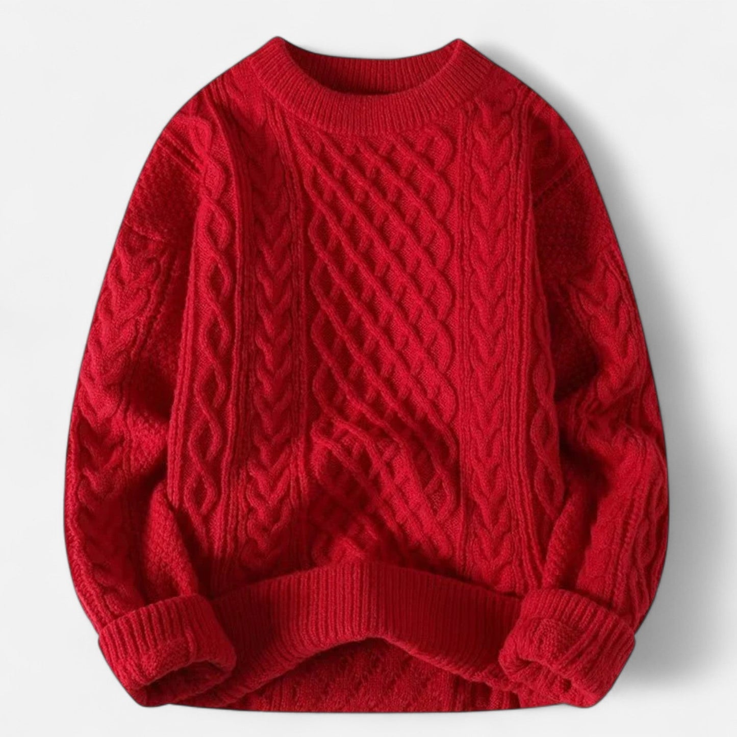 Pull Homme en Maille Texturée – Chic, Confortable & Polyvalent