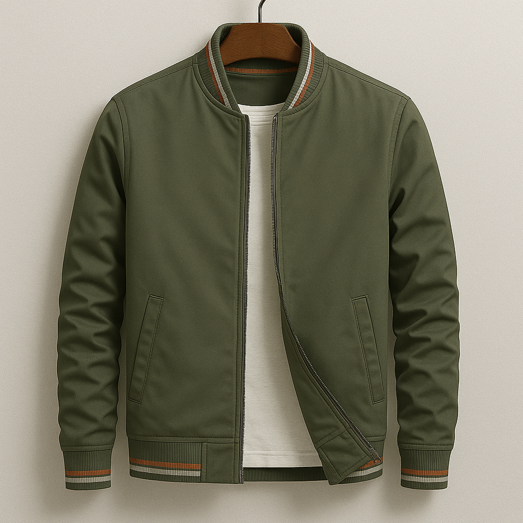 Bomber Homme Style Sportif et Moderne | Confort Léger et Street-Style Urbain