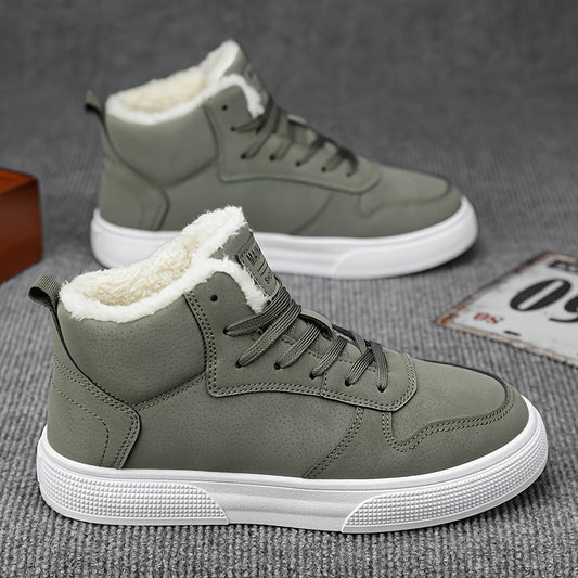 Quarrel | Chaussures Hiver Homme Hautes avec Lacets & Doublure Chaude