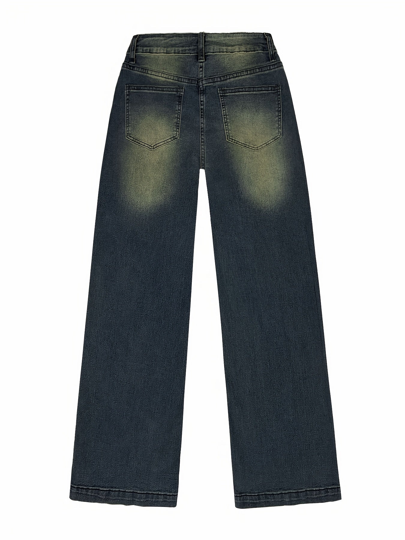 Dauphine | Jean Baggy Femme Large Fit | Coupe Ample à Jambes Larges, Bleu Délavé