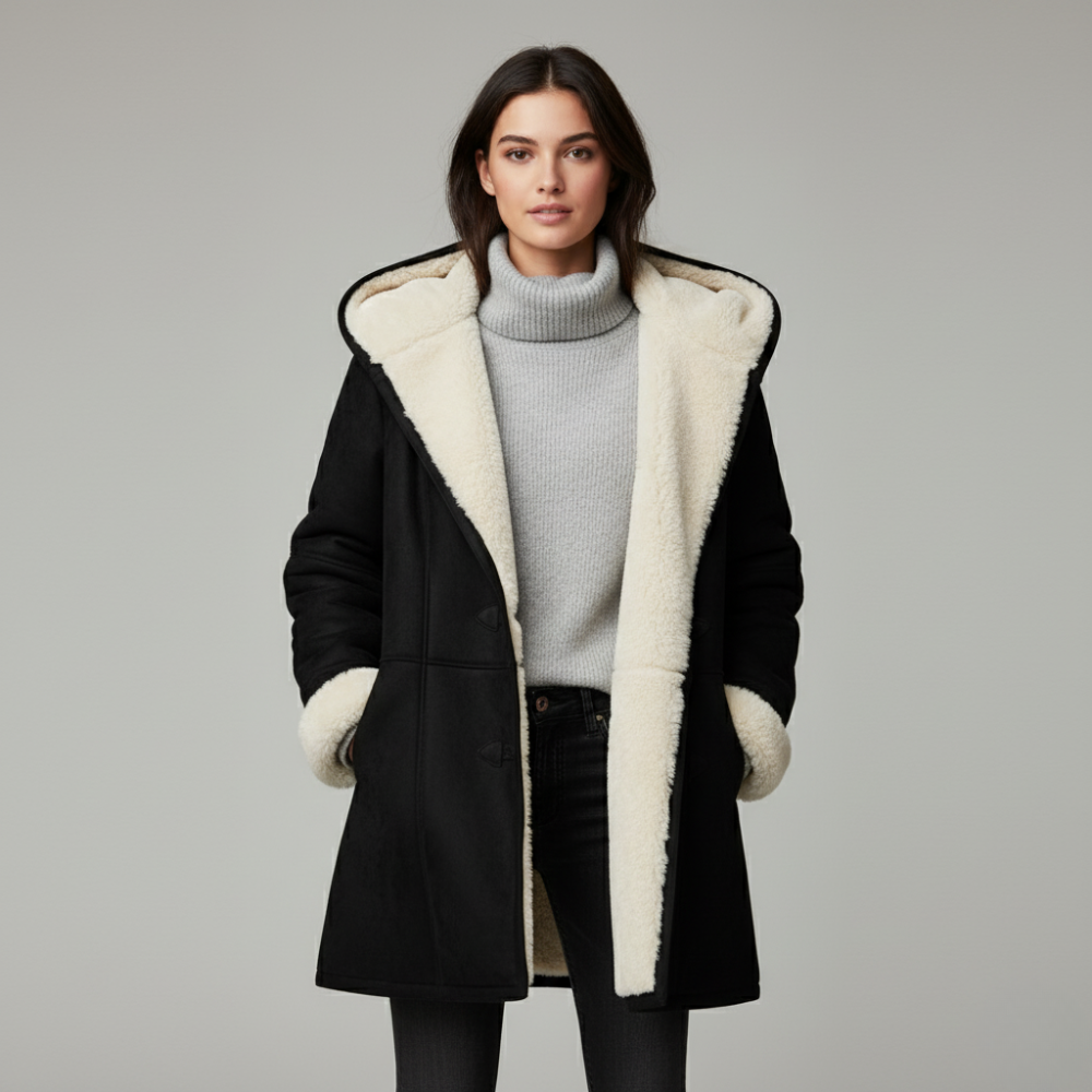 Manteau d’Hiver Femme avec Doublure Polaire Douce | Chaud, Élégant et Confortable