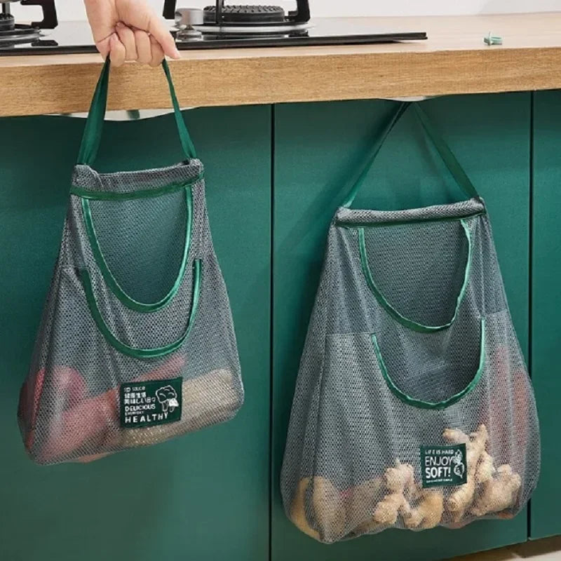 FreshMesh™ | Wiederverwendbare Netz-Hängebeutel für Obst und Gemüse