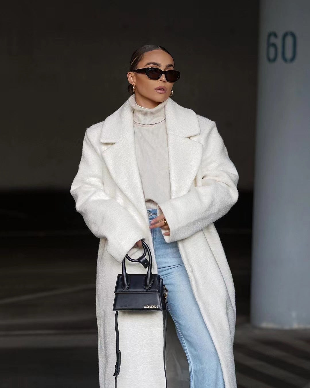 Maxi Wool Coat Femme | Élégance Urbaine et Chaleur Confortable