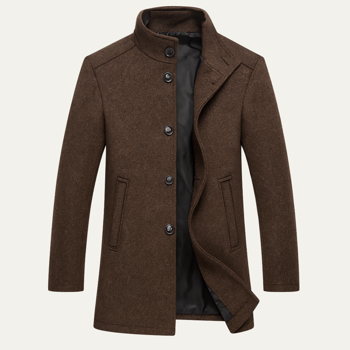 Manteau Homme | Boutonné, Chaud et Élégant