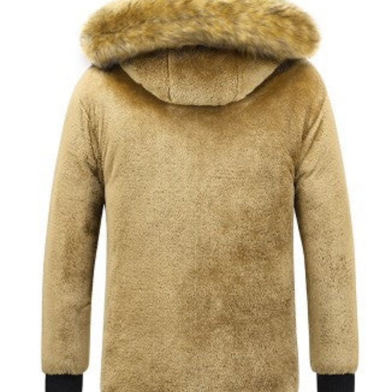 Casper | Parka Homme Hiver Chaud avec Doublure Polaire & Capuche Amovible en Fourrure