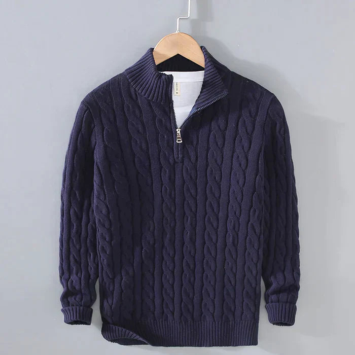 Pull en laine classique pour homme – Doux, Confortable & Intemporel