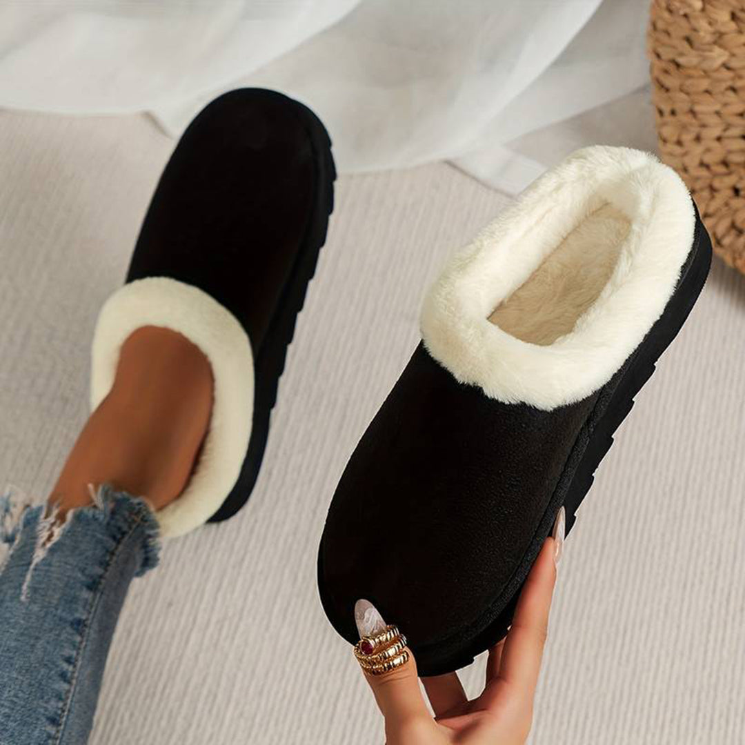 Aubine | Chaussons Hiver Confortables pour Femme avec Doublure Douce et Chaude