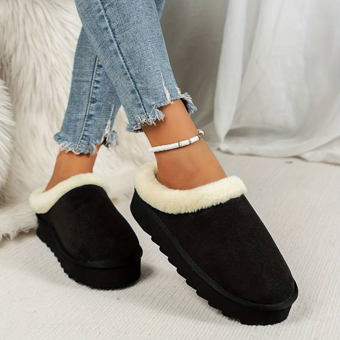 Aubine | Chaussons Hiver Confortables pour Femme avec Doublure Douce et Chaude