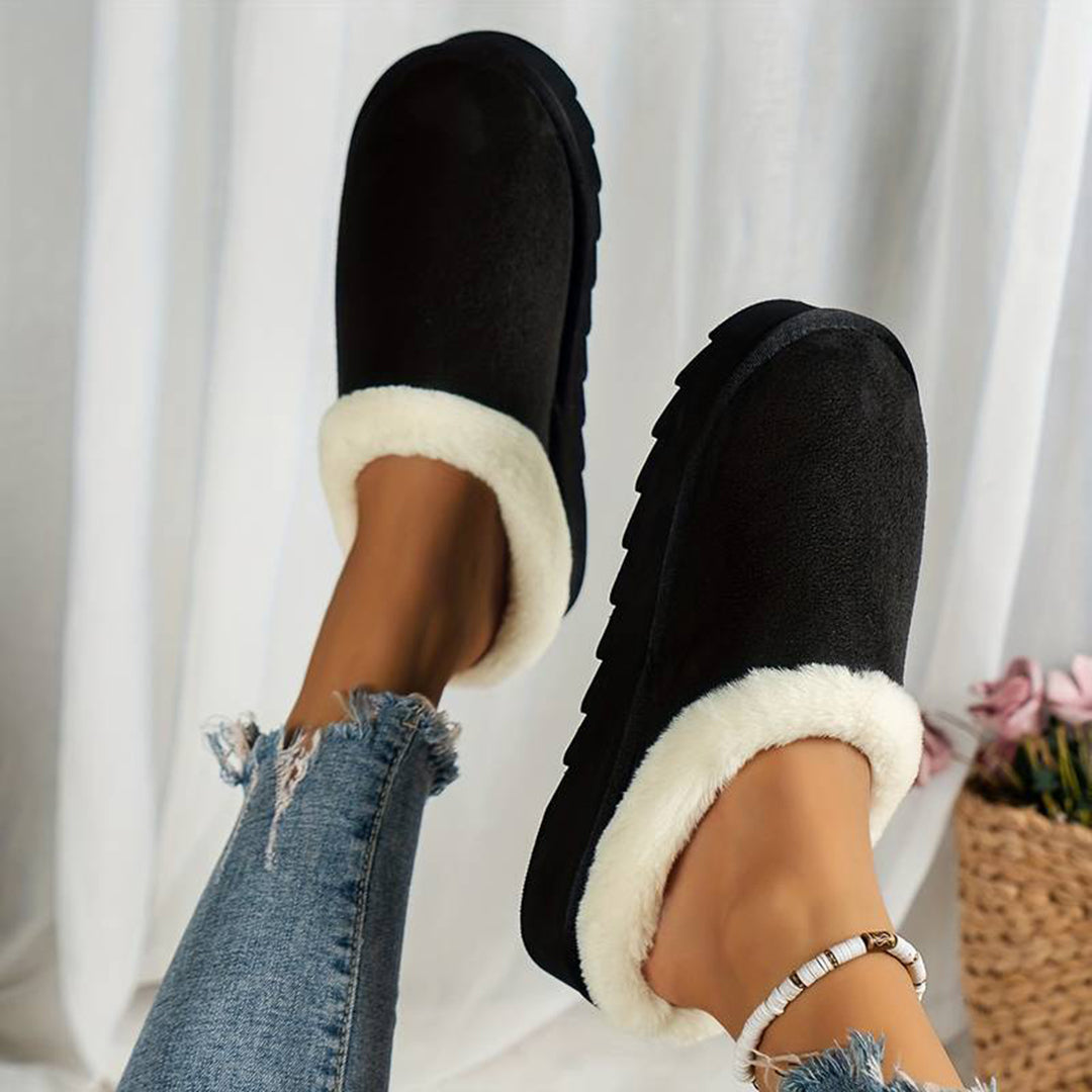 Aubine | Chaussons Hiver Confortables pour Femme avec Doublure Douce et Chaude