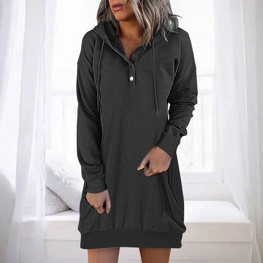 Axelle | Sweat Hoodie Décontracté Femme, Style Minimaliste et Confort Premium