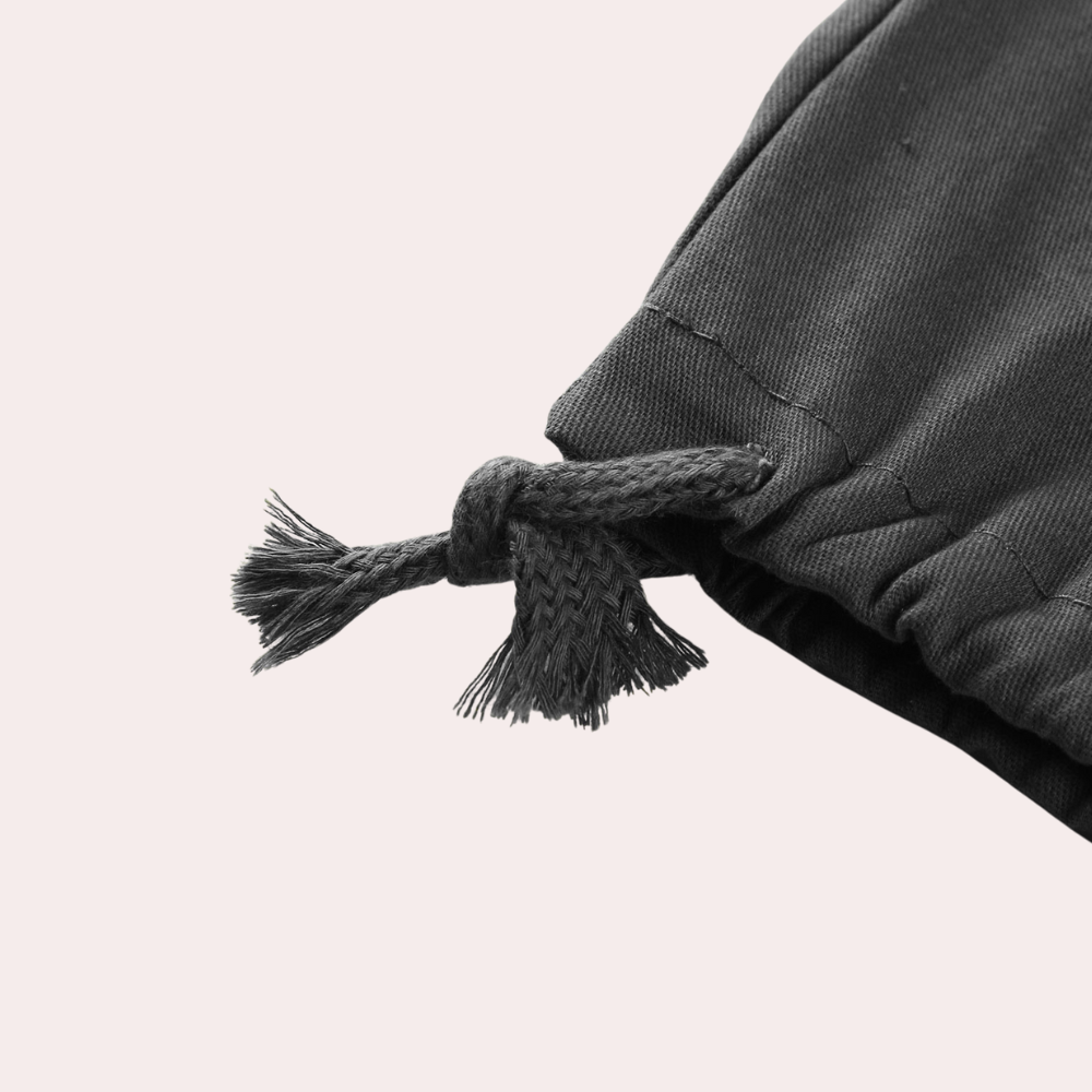 Rowan | Pantalon Cargo Homme Large | Coupe Ample avec Cordon et Poches Pratiques