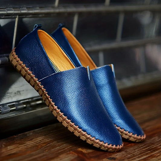 Broderick | Mocassins Homme Sans Lacets Élégants et Confortables – Style Chic et Décontracté