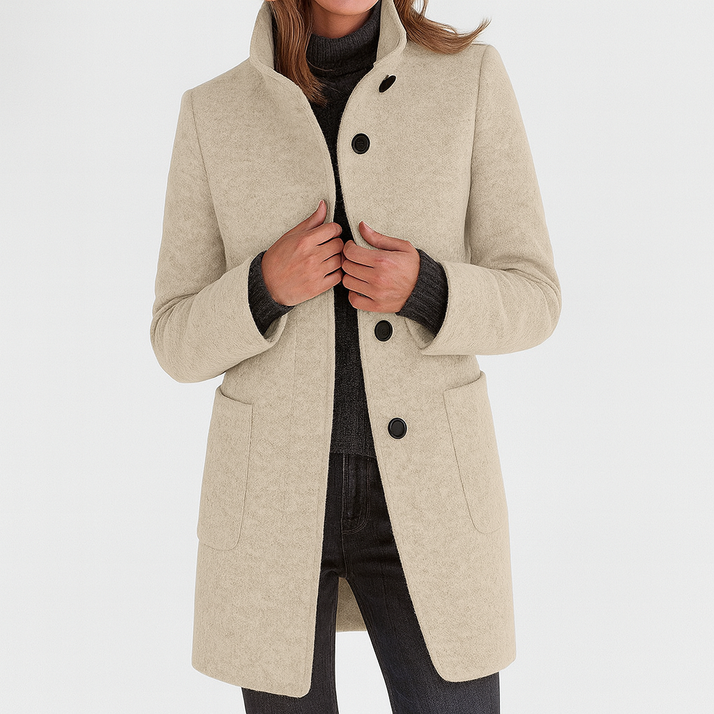Manteau Femme Long en Laine | Élégance Moderne & Chaleur Hivernale