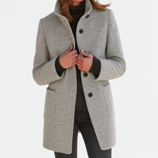 Manteau Femme Long en Laine | Élégance Moderne & Chaleur Hivernale